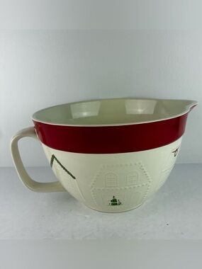 The Bake Shop by Masterclass Christmas Ceramic Mixing Bowl